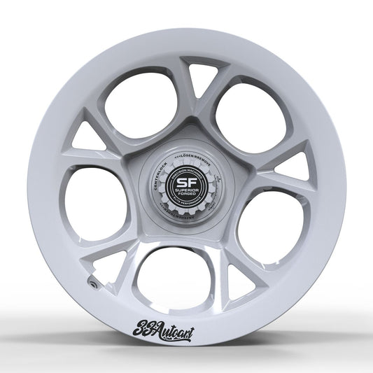 Superior Forged ANG-33 Monoblock wheel — front view