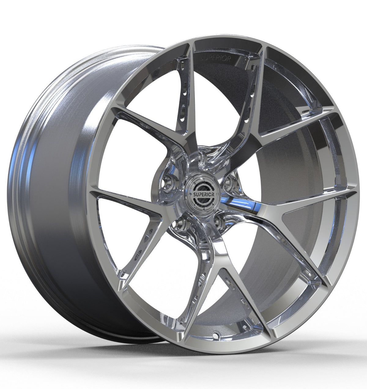 Superior Forged RS-18 UltraLight Monoblock wheel — three-quarter view
