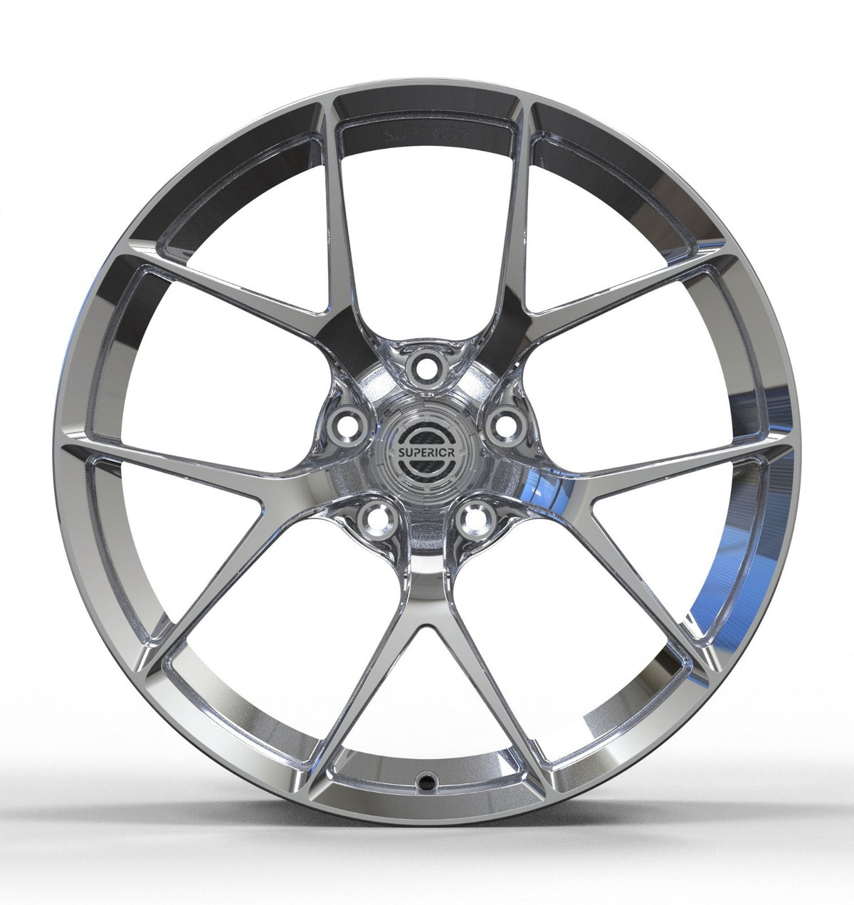 Superior Forged RS-18 UltraLight Monoblock wheel — front view