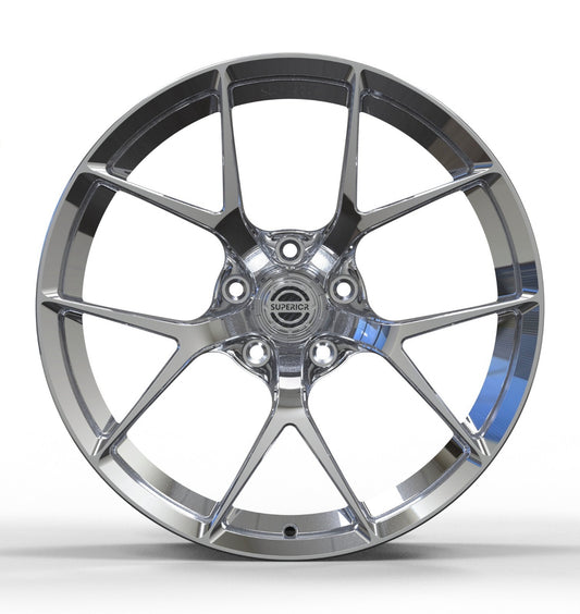 Superior Forged RS-18 UltraLight Monoblock wheel — front view