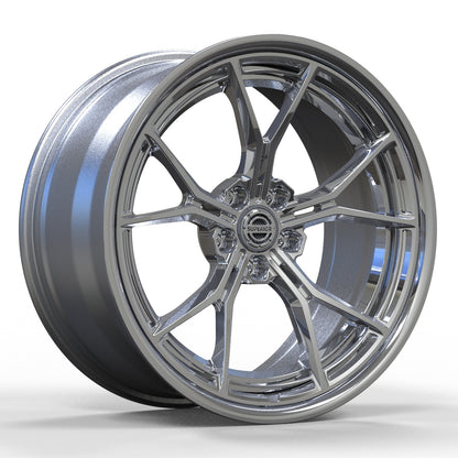Superior Forged RS-19 Aero 2-Piece wheel — three-quarter view