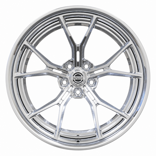 Superior Forged RS-19 Aero 2-Piece wheel — front view