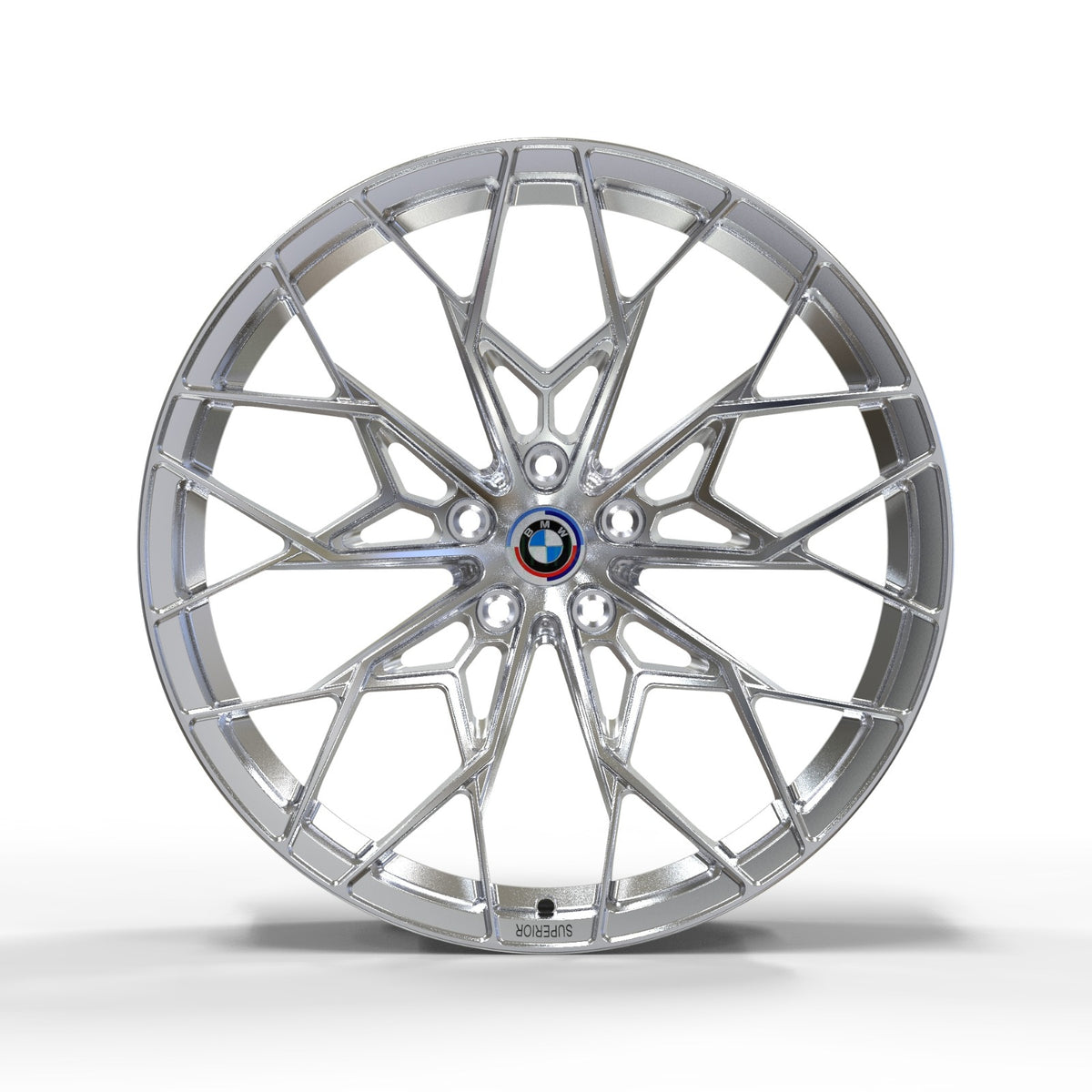 Superior Forged RS-22 Monoblock wheel — front view
